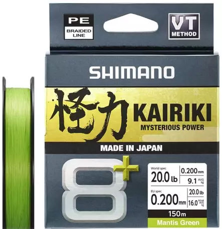 Shimano Kairiki 8+ 300m, flätlina - Fiskelinor - 49002 - 1