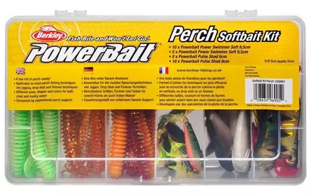 Berkley Power Bait Softbait Kit - Jiggar och shad beten - 028632969052 - 2