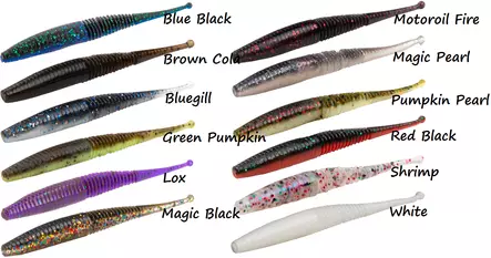 Mikado Wiggly Worm 10cm M-Craft, 5 Stück - Jigs und Shads - 5900637147212 - 1