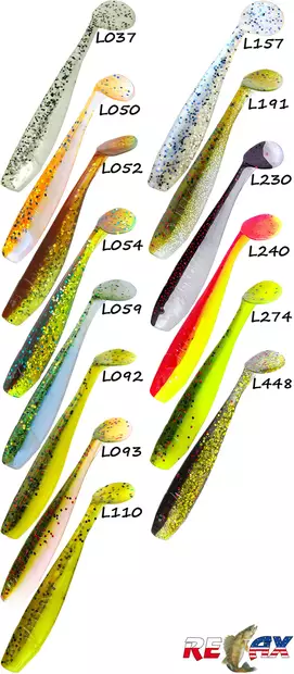 Relax King Shad 3" Jigs - Jigs and shads - 25-RKS3-L052 - 1