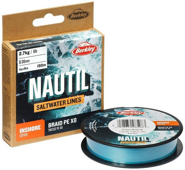 Berkley Nautil Saltwater x8 150m, line - Fishing Lines - 028632985112 - 1