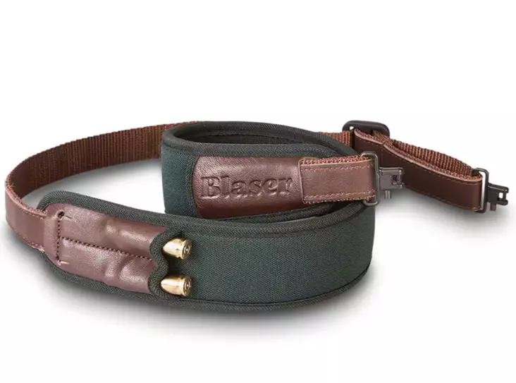 Blaser green rifle sling, neoprene - Blaser Oheistuotteet - 80400062 - 1
