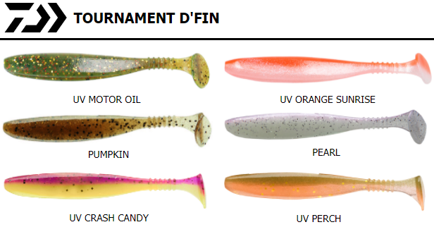 Daiwa D'Fin 10.2cm 4", Jig - Jigs and shads - 4027093402272 - 1