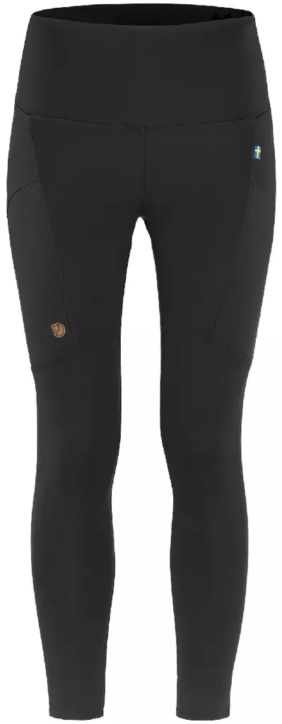 Fjällräven Abisko Tights W, Black - Fjällräven byxor - 7323450749612 - 1