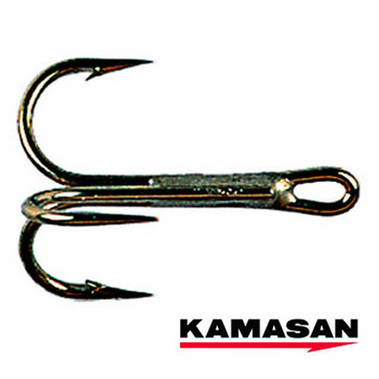 KAMASAN B990 SalmonTubeFlyTreble - Fly hooks - 0699900001622 - 1