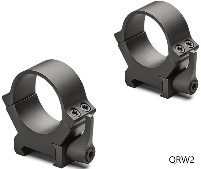 Leupold QRW2, Schnellverschlussfuß 30mm Mittel - Fernglasständer und Objektivschutz - 030317017682 - 1