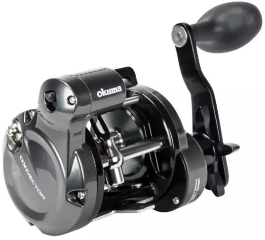Okuma Convector CV-20DLB med linräknare - Trollingrullar - 4718947123602 - 1