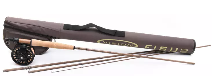 Fly Fishing Set, Vision Fisu2 9'' #5 4-piece - Fly fishing rods and sets - 6417512843652 - 2