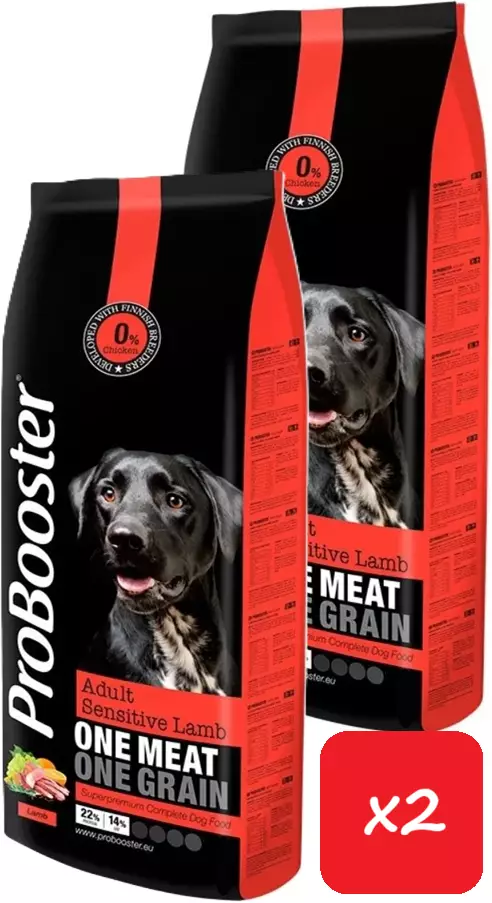ProBooster Adult Sensitive Lamb 24kg -  - 98712x2 - 1