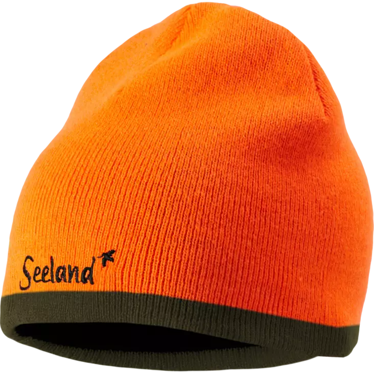 Seeland Ian vändbar mössa orange/grön - Seeland accessoarer - 5707335213222 - 1