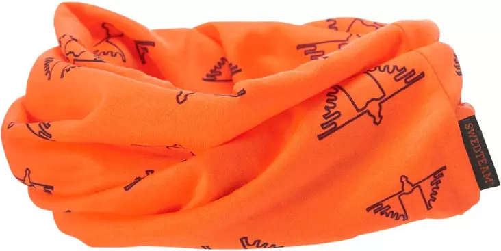 Swedteam Antibite Neck Gaiter, Orange - Swedteam caps & accessories - 7330144030162 - 1
