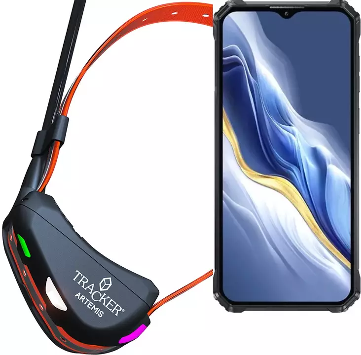 Tracker Artemis EASY + Oukitel WP36 - Tracker hundpejl - 6438103x2 - 1