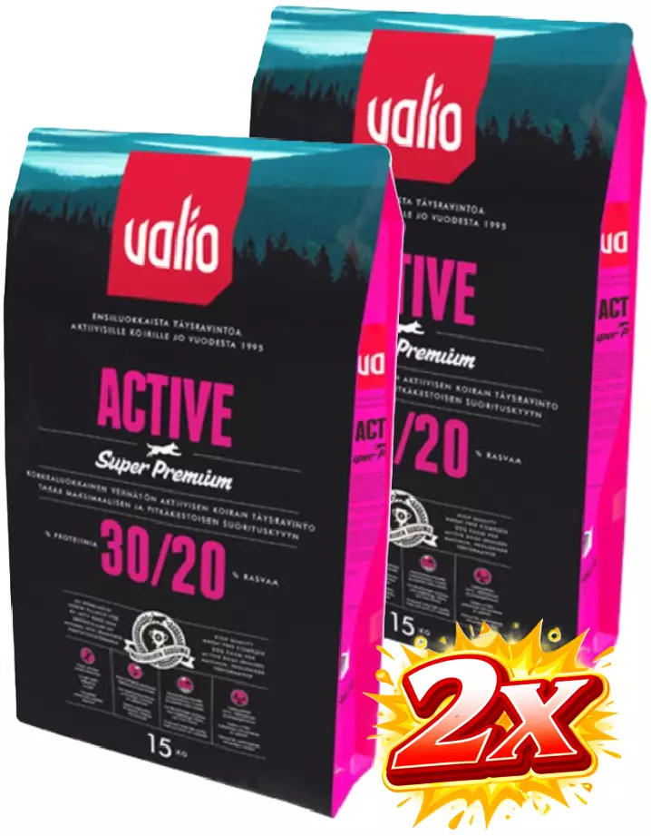Valio Active 15kg - 2 Säcke -  - 6438347000027x2 - 1