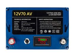 Rebelcell Li-Ion 12V 70A Batterie (836 Wh) - Elektroaußenbordmotoren und Zubehör - 7106623690703 - 2