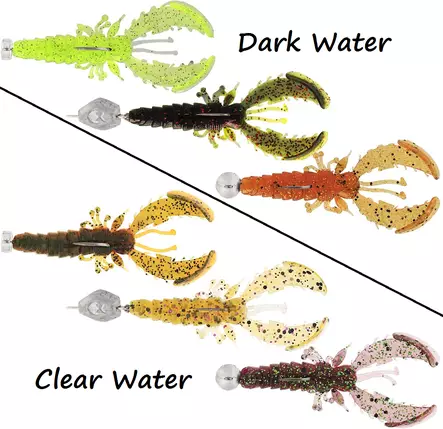 Westin R'N R CreCraw 5,5cm 1g-3,5g - Jiggar och shad beten - P251-109X-253 - 1