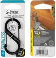 Nite Ize Stainless S-Biner Dual Carbiner - Tents, sleeping pads & hammocks - 094664007383 - 1
