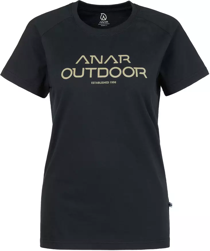 Anar Olos Women's T-Shirt, Black - Anar paidat ja alusasut - 6438014355053 - 1