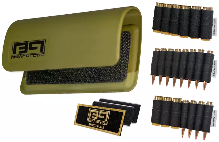 Bärenfeste Präzisions-Wangenpolster Grün - Waffenaccessoires - 7350065739913 - 1