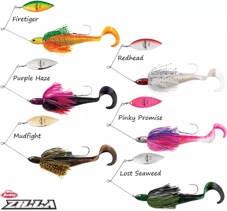 Berkley Zilla Spinnerbait 50g - Liegen - 1543403 - 1