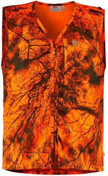 Fjällräven Värmland Vest, Orange Camo - Fjällräven jackor - 7323450533 - 1