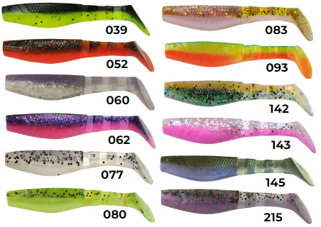 K.P Original Shad 3" 4pcs - Jigs and shads - KPORGSHD3 - 1