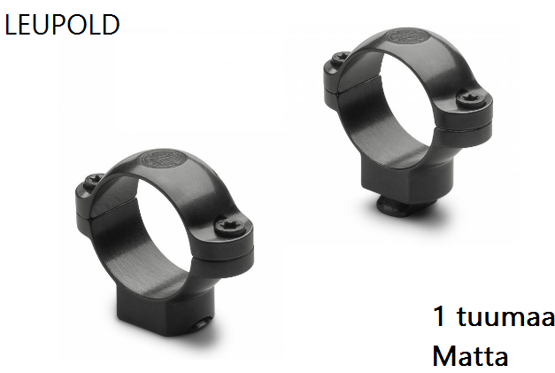 Scope Ring, Leupold STD 1" Med - Scope rings & Lens covers - 030317499013 - 1