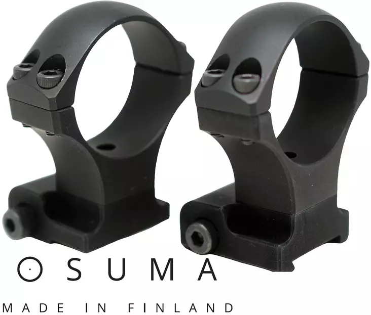 Osuma kikarmontage med bas,Tikka 30mm - Ringar och linsskydd - 6430068625183 - 1