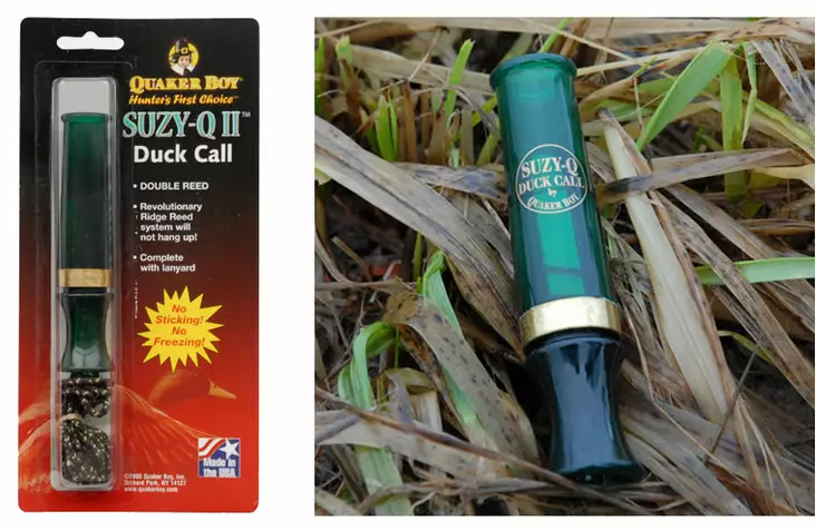 Duck Call, Double Reed, Suzy-Q II - Lockpipor för änder och gäss - 040191226223 - 1