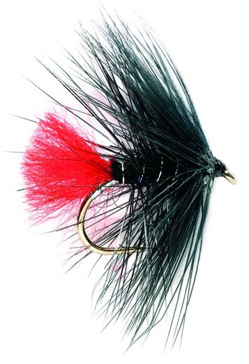 Streamerfliegen 2 Stück, Black Zulu S10 - Fertigfliegen - 6430037106873 - 1