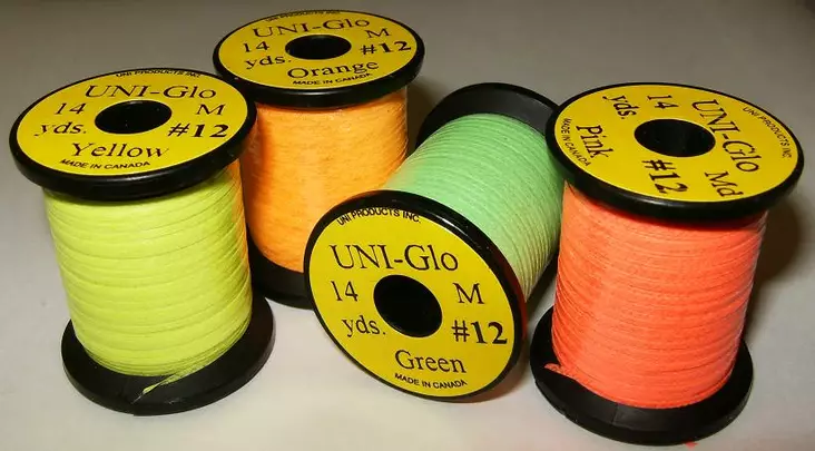 UNI GLO Tinsel 15yds #12 - Fly tying threads - 802353005493 - 1