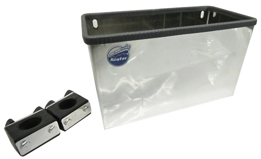 Accessory Box with Clamp, Stainless Steel - Rod racks - 6417512529013 - 1