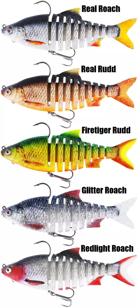 Westin Ricky The Roach Multi Joint 14cm - Jiggar och shad beten - P087-000-233 - 1