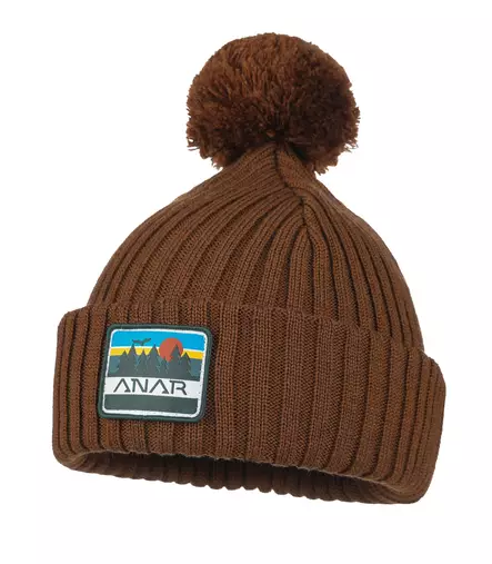 Anar Jussa Pompom, merino wool beanie - Anar päähineet ja Käsineet - 6438014294674 - 1