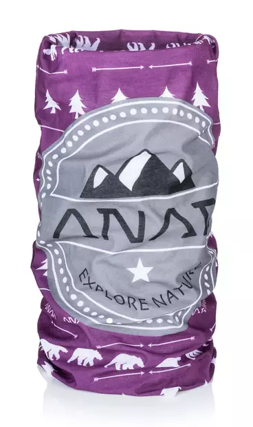 Anar Lagga Lila, Tube Scarf - Anar päähineet ja Käsineet - 6438014220154 - 1