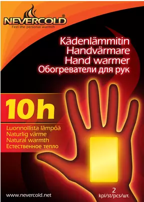 Handvärmare, Nevercold - Friluftstillbehör och utrustning - 6430038642004 - 1