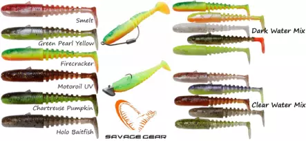 Savage Gear Gobster Shad 9cm 9g, 5pcs - Jigs and shads - 5706301769434 - 1