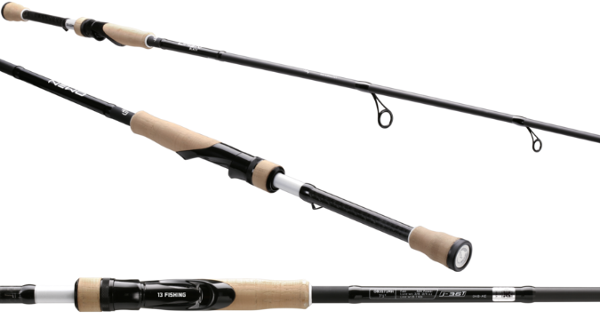 13Fishing Omen Schwarz 2,59 m 10-30 g Spinnrute - Spinruten - 810068296044 - 1