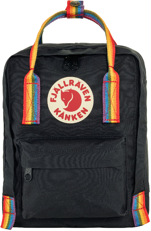 Fjällräven Kånken Rainbow Mini, Black 550907 BlackRainbow Pattern