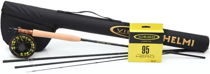 Flugfiskeset, Vision Helmi 9' 6# - Flugfiskespön och set - 6417512847414 - 1