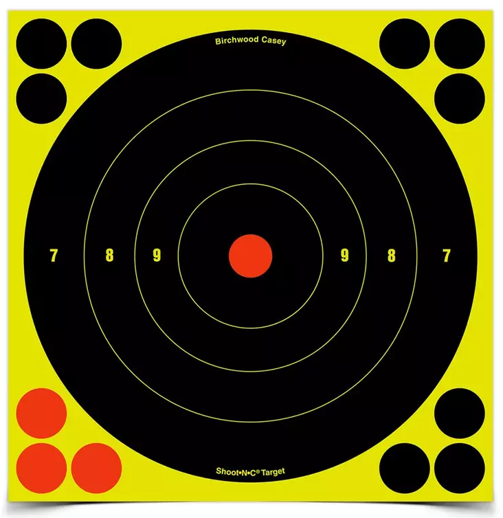 Birchwood Shoot´N´C 6" Bull"s.eye Target - Vapentillbehör - 029057345124 - 1