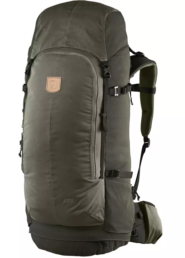 Fjällräven Keb 72 vandringsryggsäck, Olive-D- Fore - Fjällräven vandringsryggsäckar - 7323450489434 - 1