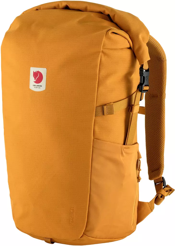 Fjällräven Ulvö Rolltop 30 Backpack, Red Gold - Fjällräven backpacks - 7323450680114 - 1