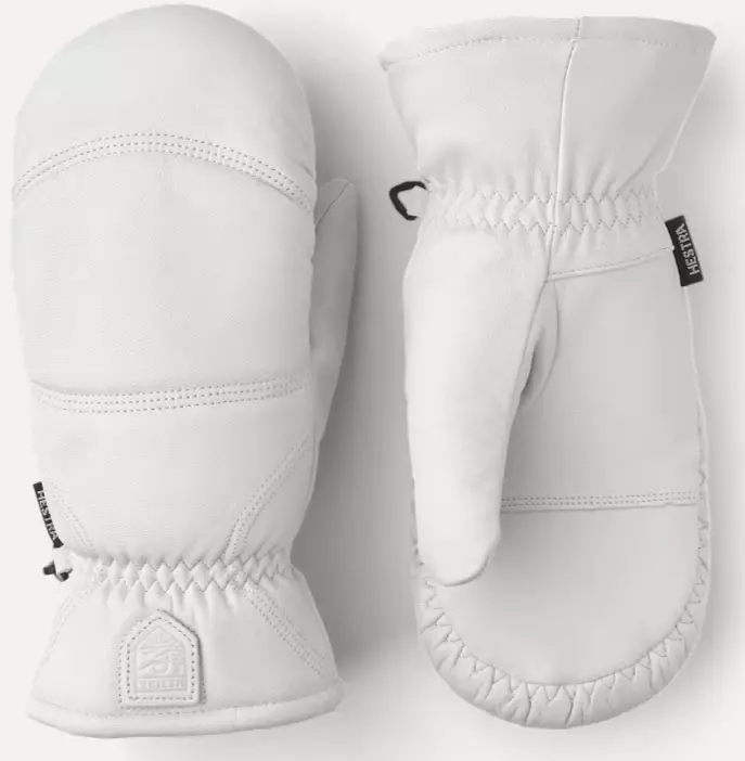 Valkoinen, Lämmin talvihanska - Gloves - 7332540648384 - 1