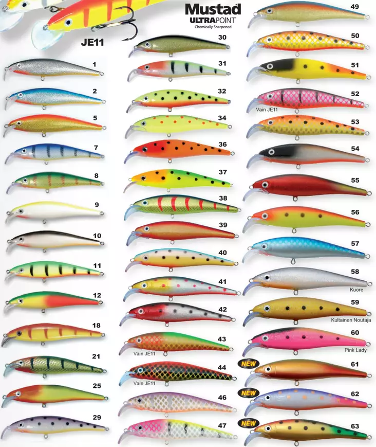 Jesse 11cm, djupgående - Wobblers - 6417512503044 - 1