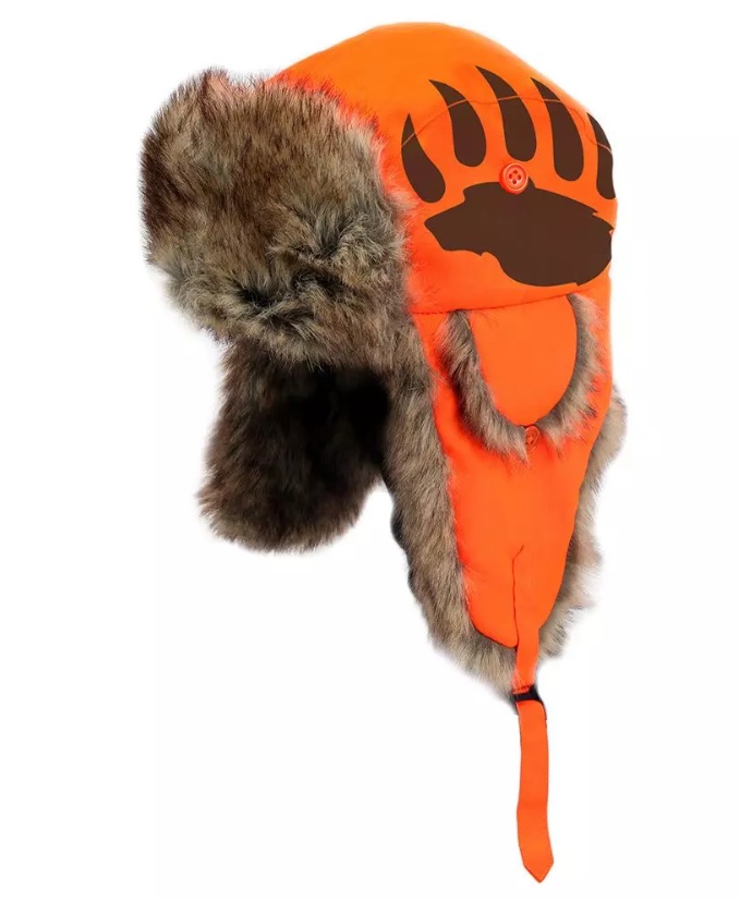 Fur Hat, Bear Claw Orange - Caps - 6438212037004 - 1