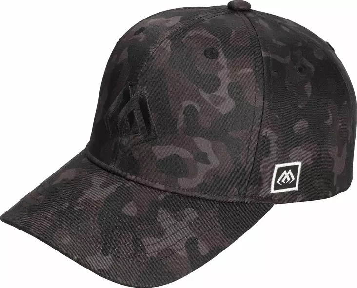 Mikado Schwarzes Camouflage Baseballcap - Kopfbedeckungen - 5900637077664 - 1