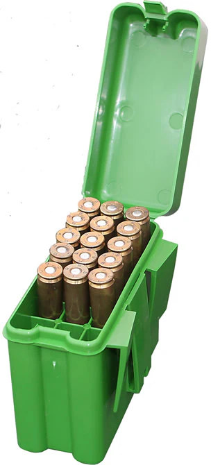 MTM Cartridge Box RL-20, .270 -> .338wm - Weapon accessories - 026057209104 - 1