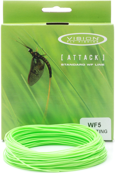 Fly Line, Vision Attack WF F - Fly lines and leaders - 0043372648714 - 1