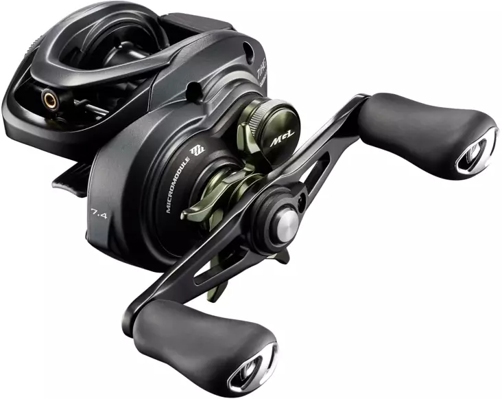 Shimano Curado K MGL 71 HG, Baitcaster-Rolle - Casting Multiplier Rollen - 022255241304 - 1