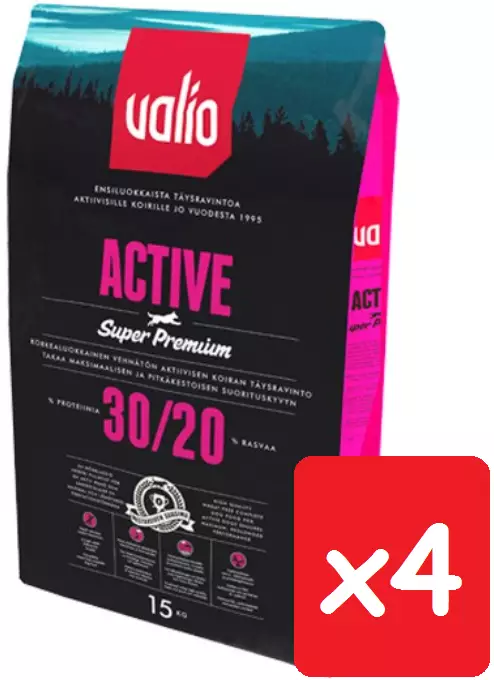 Valio Active 15kg - 4 Säcke -  - 6438347000027x4 - 1
